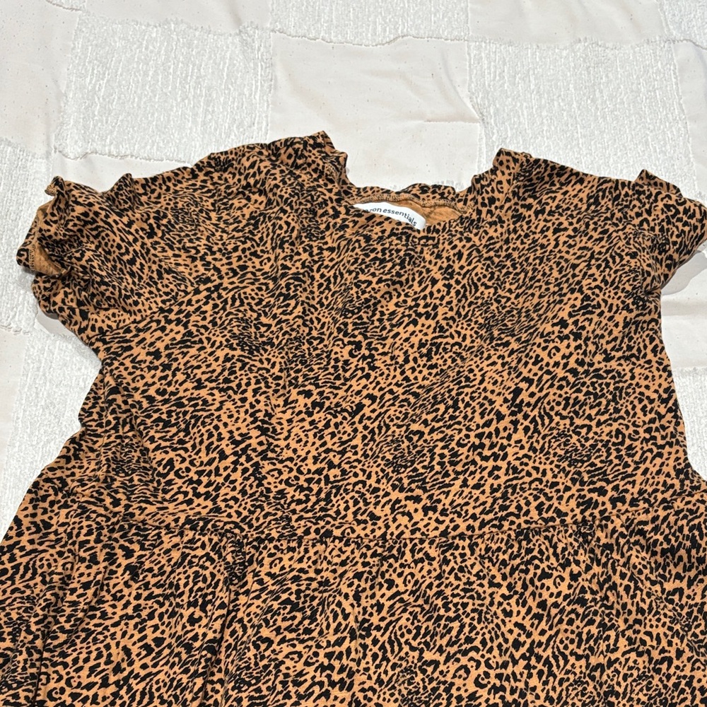 Amazon Essentials Leopard Print Dress - image 3